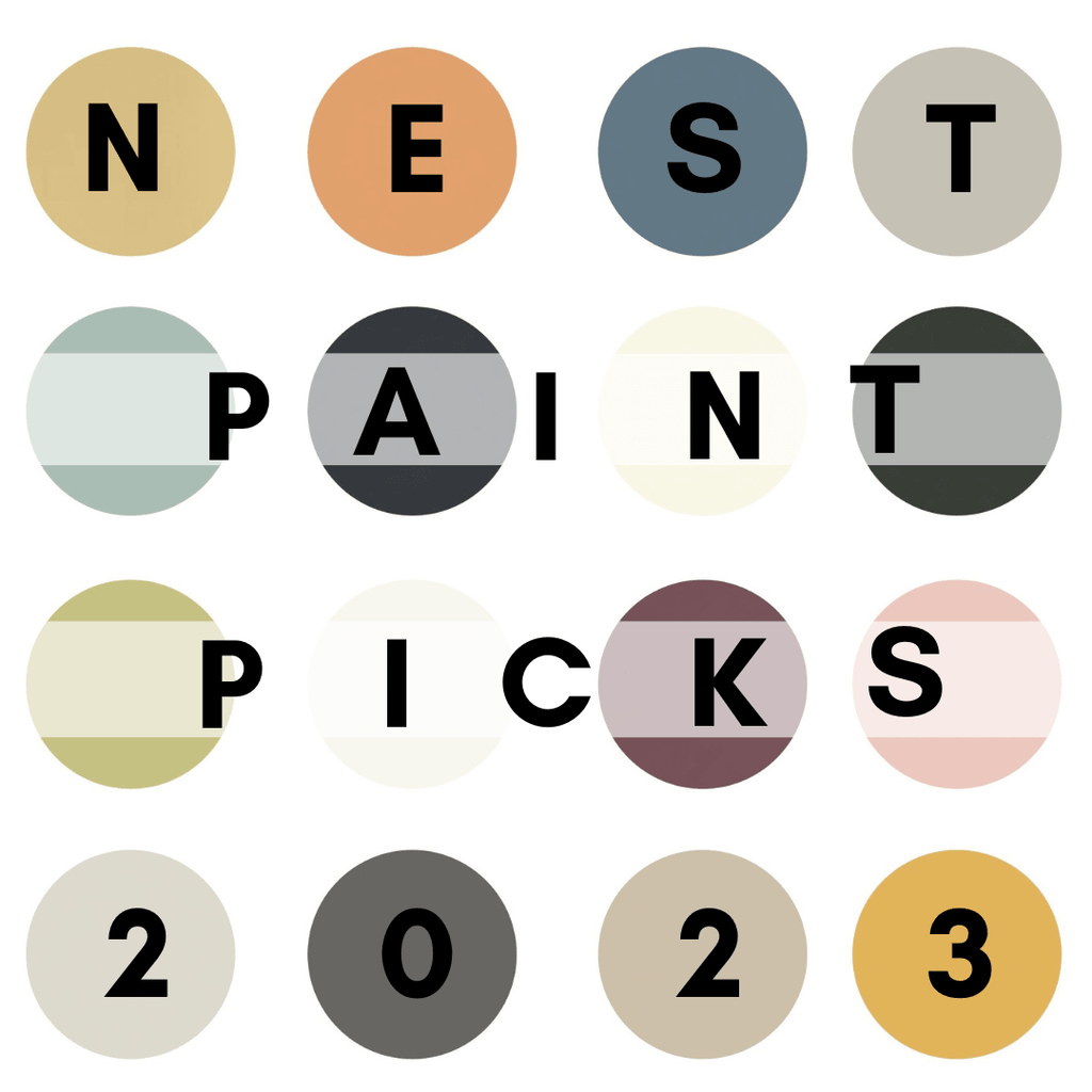 Nest Interior Design's Paint Picks for 2023